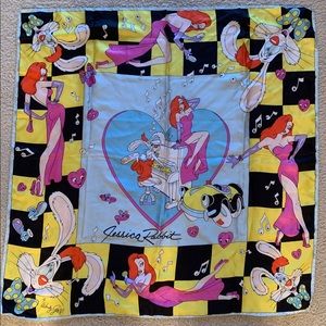 Wendy Gell Disneys Jessica Rabbit Silk Scarf